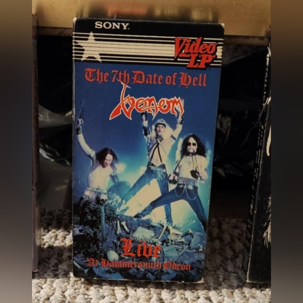 Venom The 7th Date of Hell Video LP